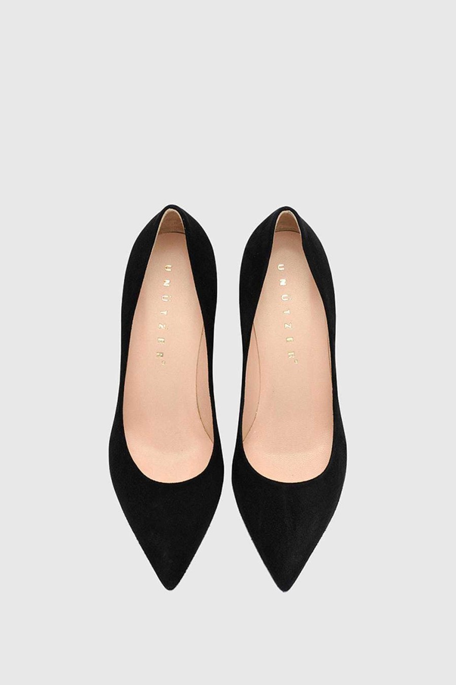 Unützer Pump 7169 Black Suede | Pumps