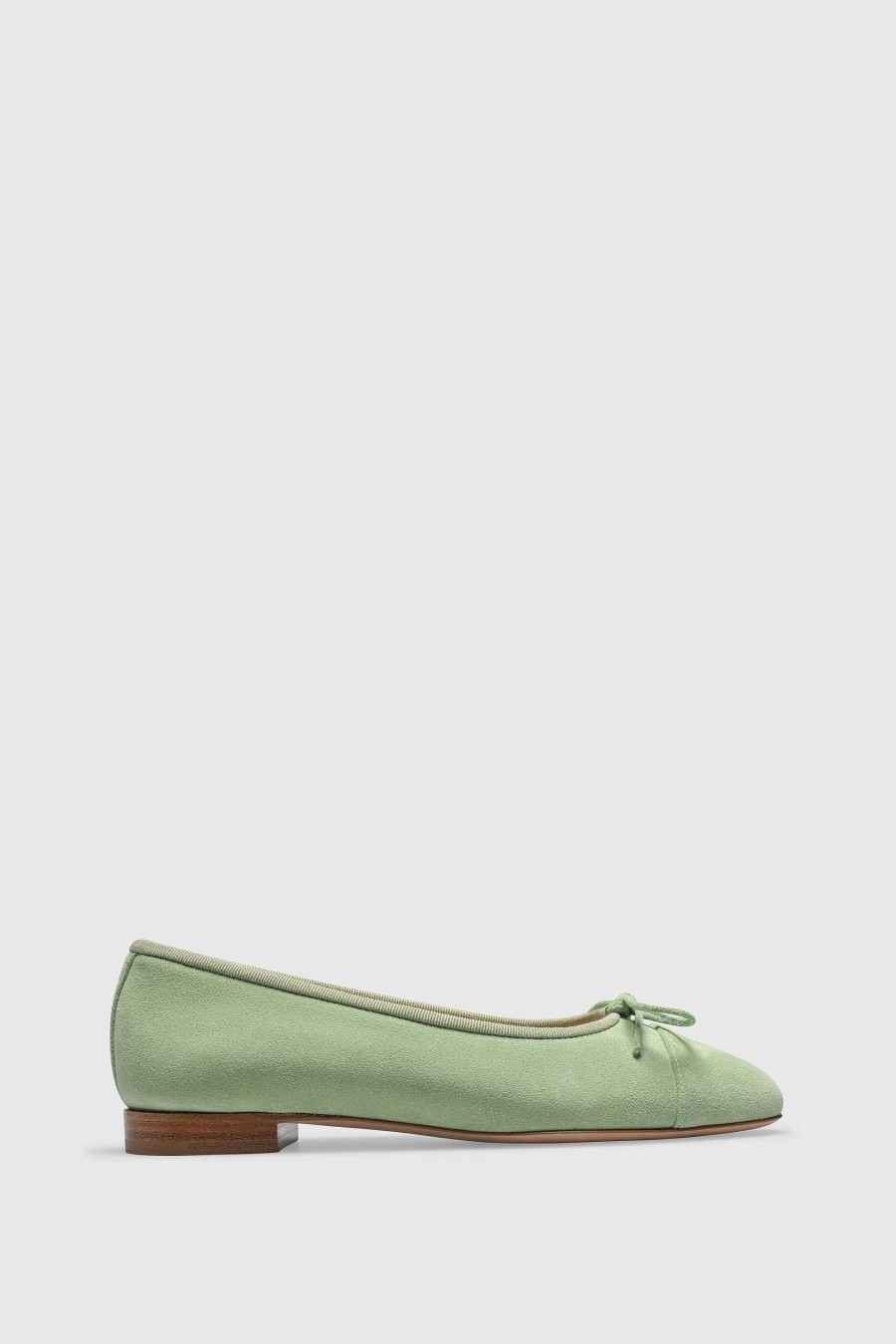 Unützer Ballerina 963 Mint Velour | Ballerinas