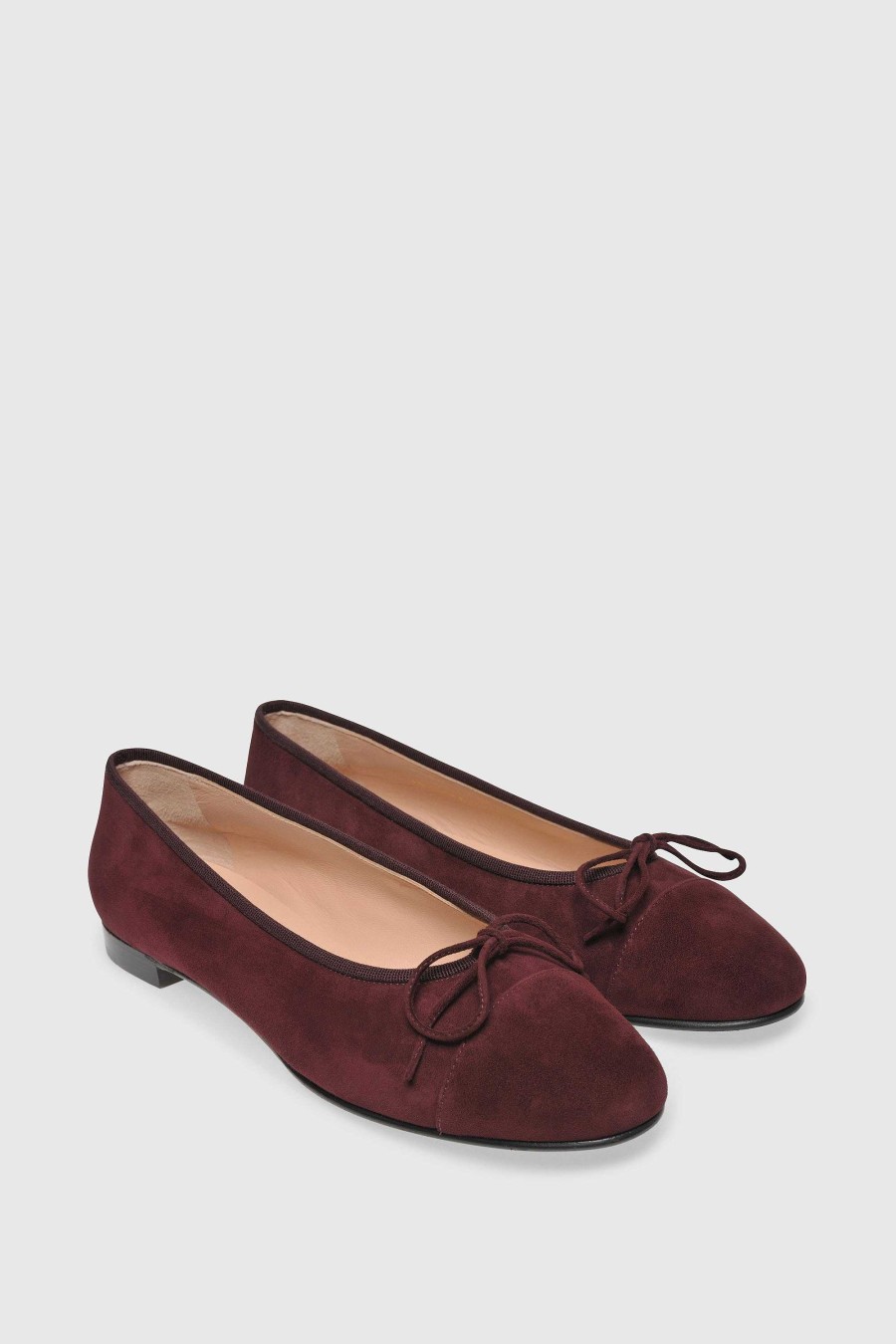 Unützer Ballerina 963W Bordeaux Suede | Ballerinas