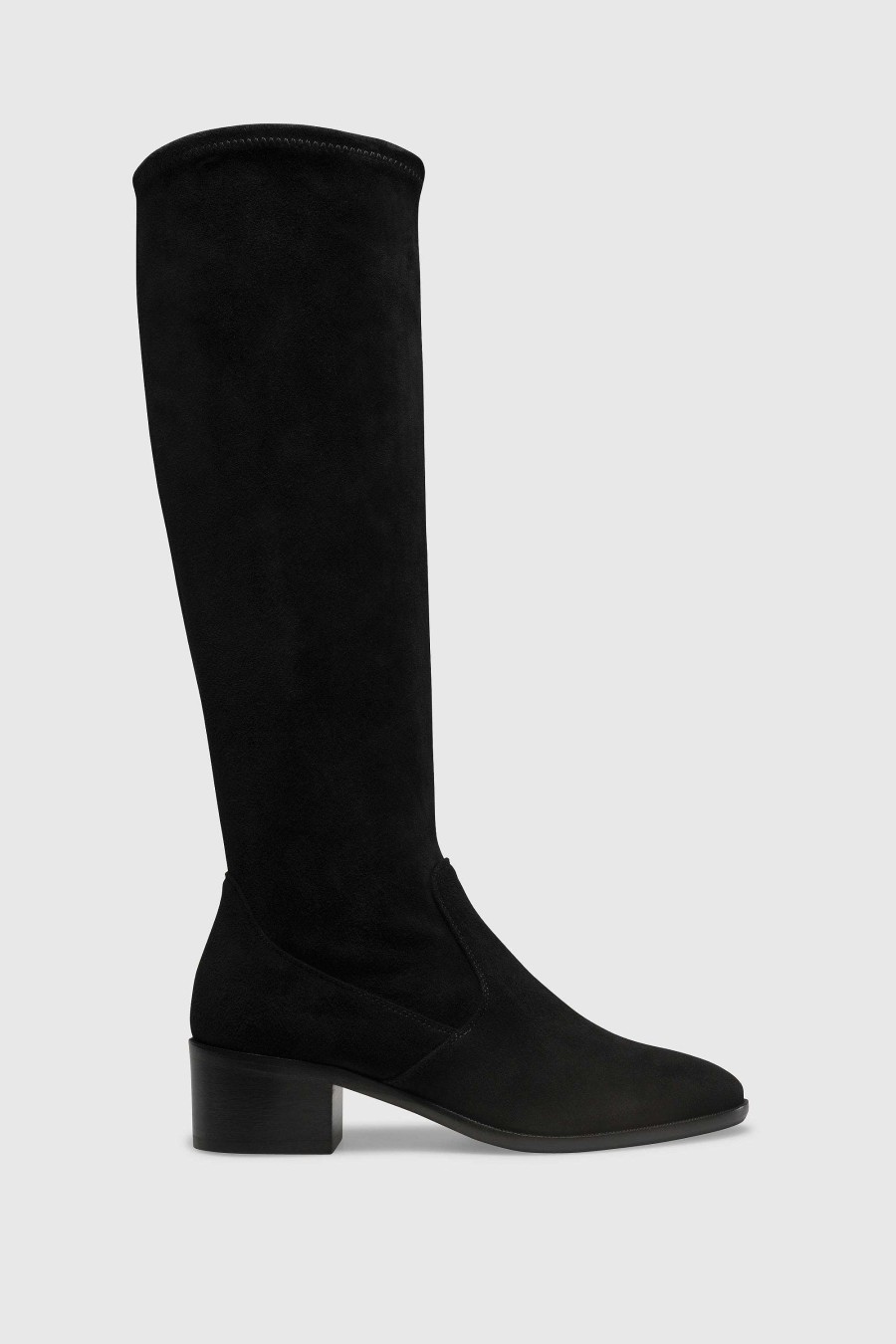 Unützer Boots 7853 Camoscio Stretch Black | Boots