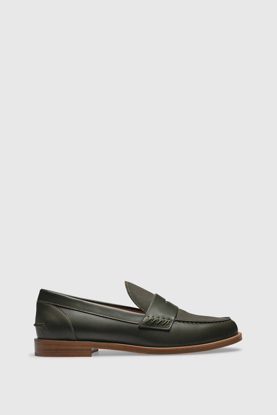 Unützer Loafer 9250 Nero Vitello Bianco Vitello | Loafer