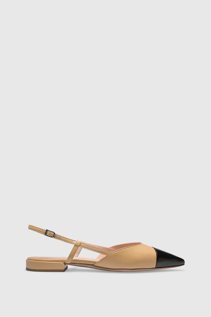 Unützer Slingback 8667 Camoscio Black | Slingbacks