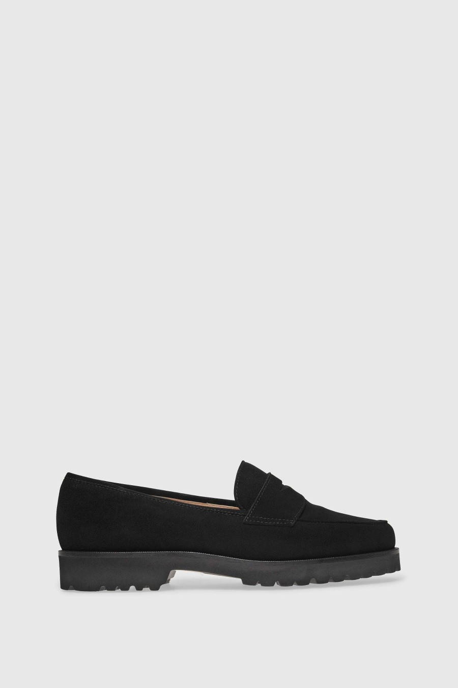 Unützer Loafer 1336 Velour Black | Loafer