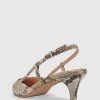 Unützer Slingback 9317 Pitone Roccia Lucido | Slingbacks Mit Absatz