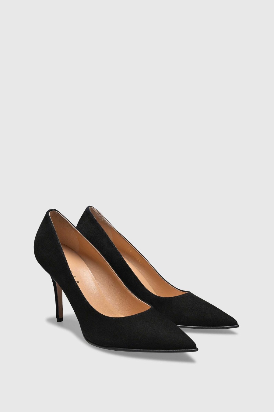 Unützer Pump 9347 Black Suede | Pumps