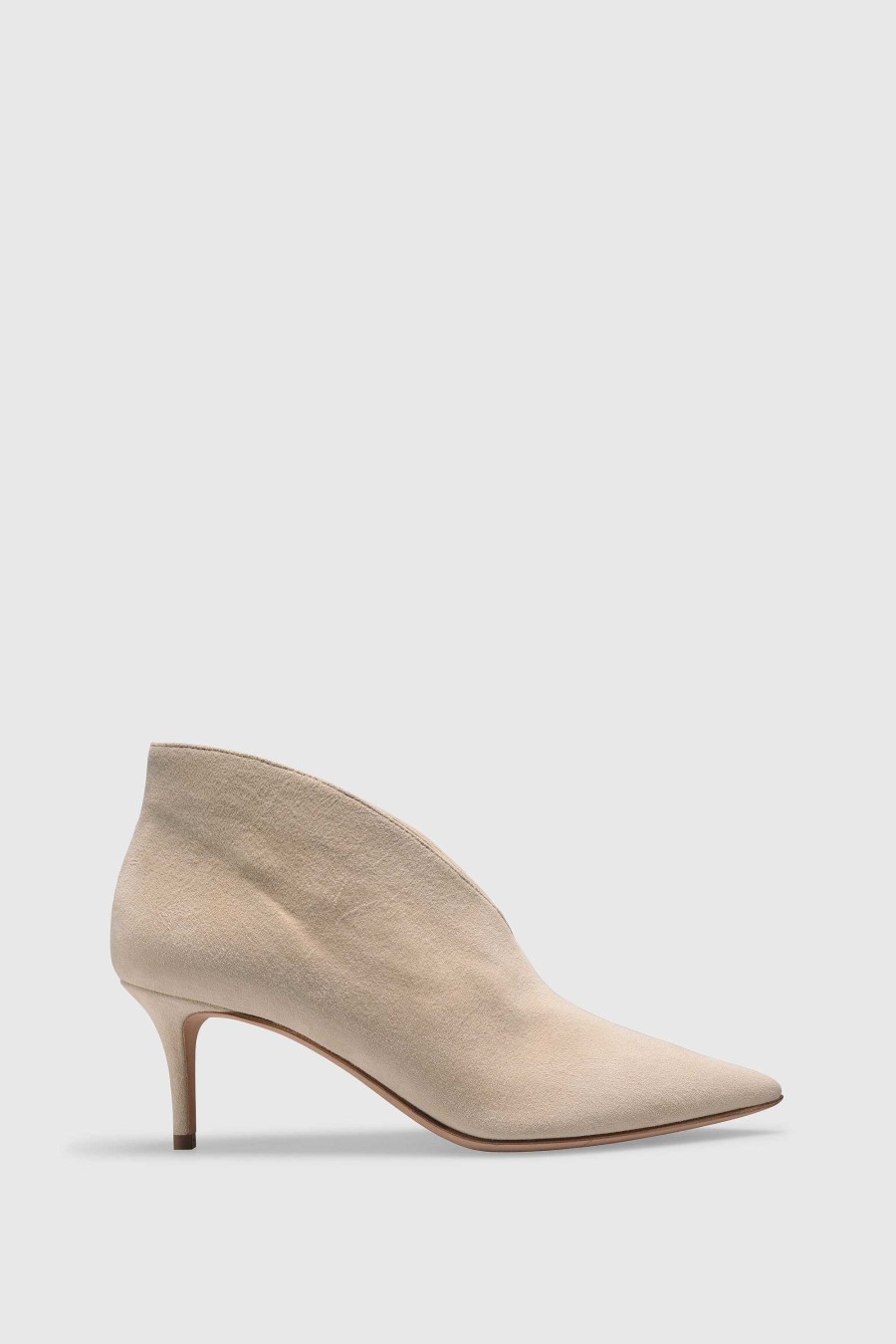 Unützer Pump 7586C Taupe Suede | Pumps