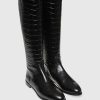 Unützer Boot 9273 Coccoprinted Black | Boots