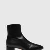 Unützer Stiefelette 9356 Nappa Black | Booties