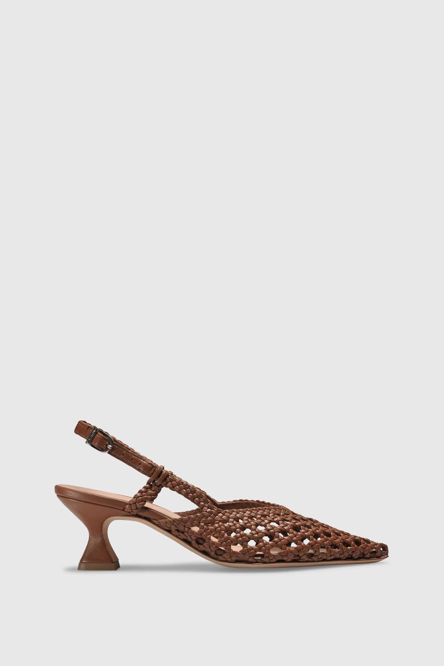 Unützer Slingback Pump 9329A Cognac Nappa | Slingbacks