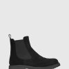 Unützer Stiefelette 9088 Black Suede | Booties