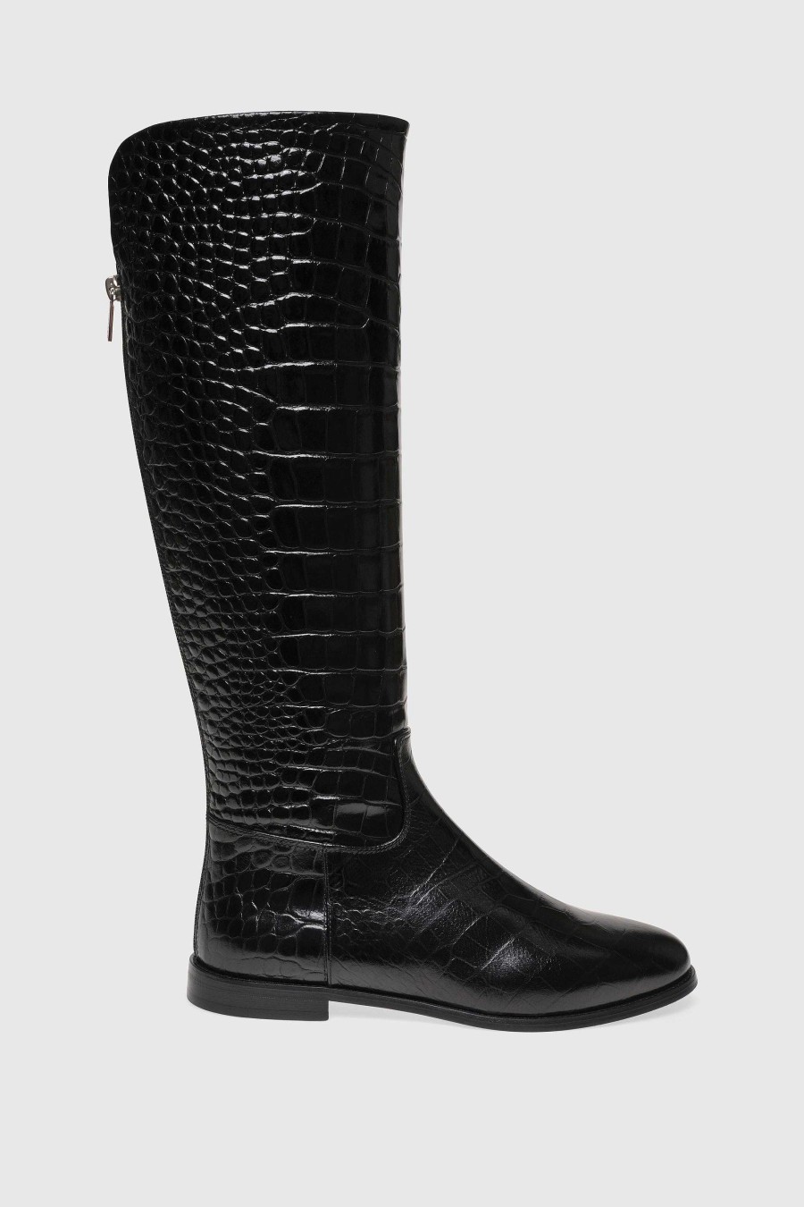 Unützer Boot 9273 Coccoprinted Black | Boots