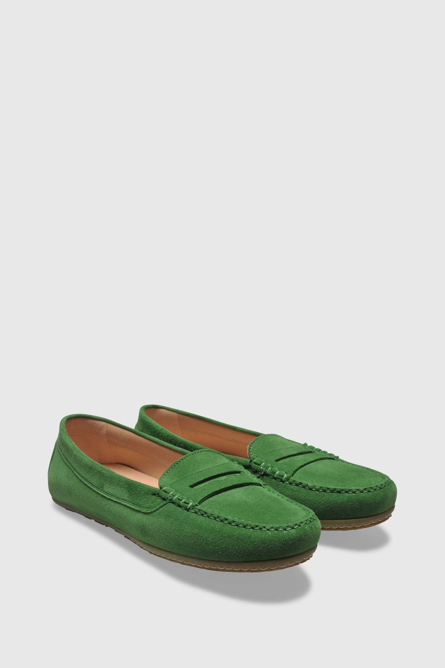 Unützer Loafer U150 Camoscio Verde | Loafer