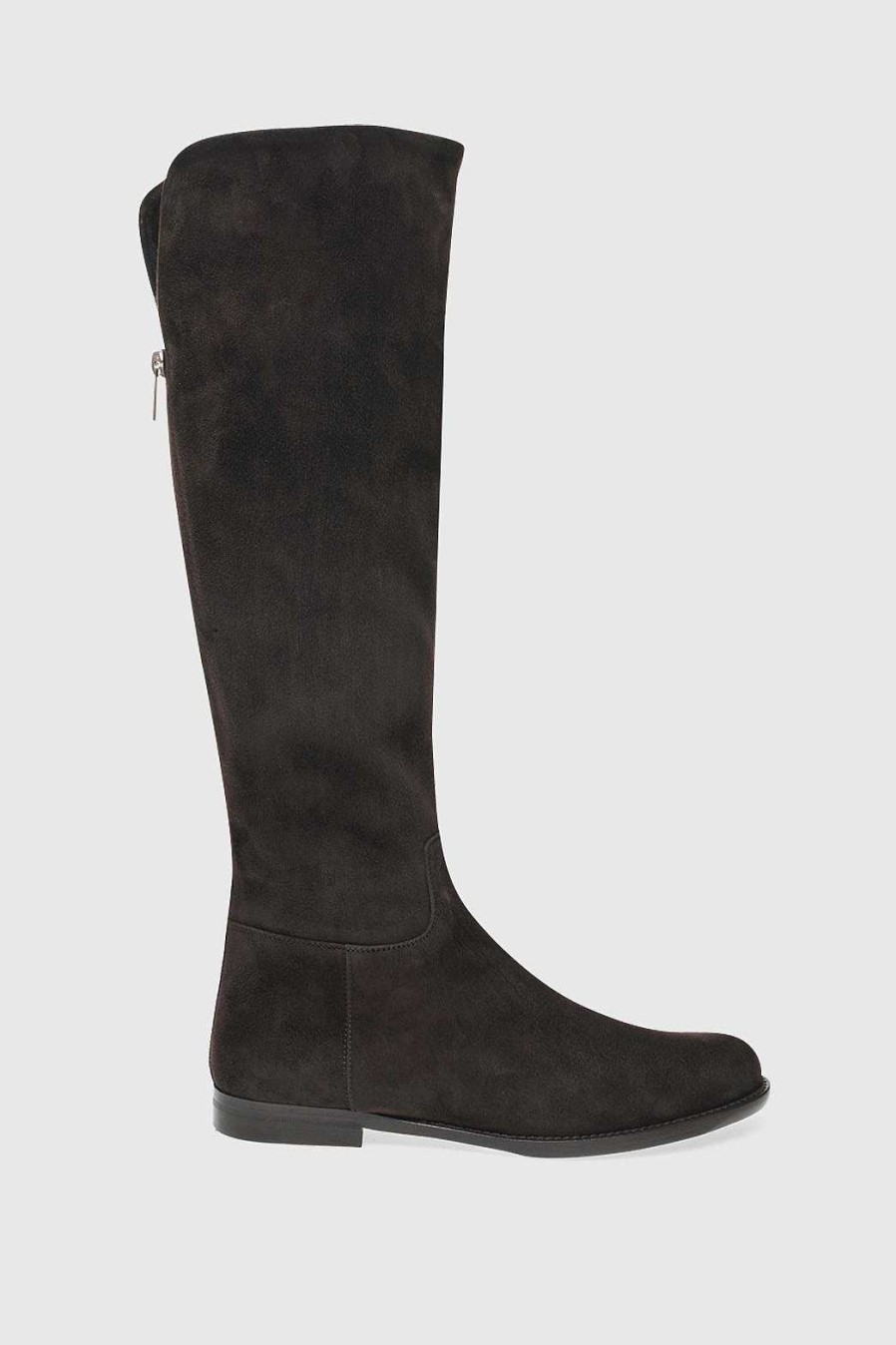 Unützer Boot 2922C Black Stretch Suede | Boots