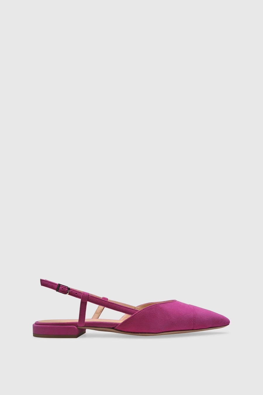 Unützer Slingback 8667 Pink Suede | Slingbacks