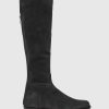 Unützer Boot 2922C Black Stretch Suede | Boots