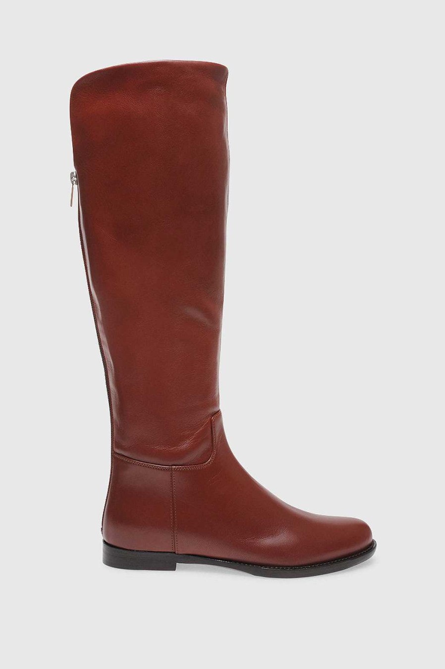 Unützer Boot 2922 Dark Brown Stretch Nappa | Boots