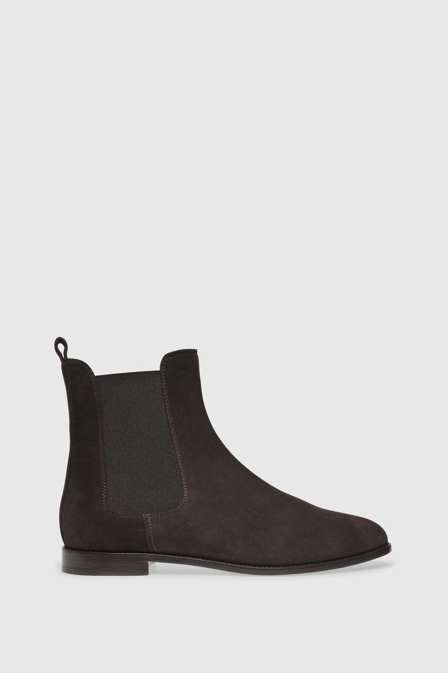 Unützer Stiefelette 999 Dark Brown Suede | Booties