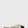 Unützer Ballerina Mule 9405 Nappa Beige Black | Mules