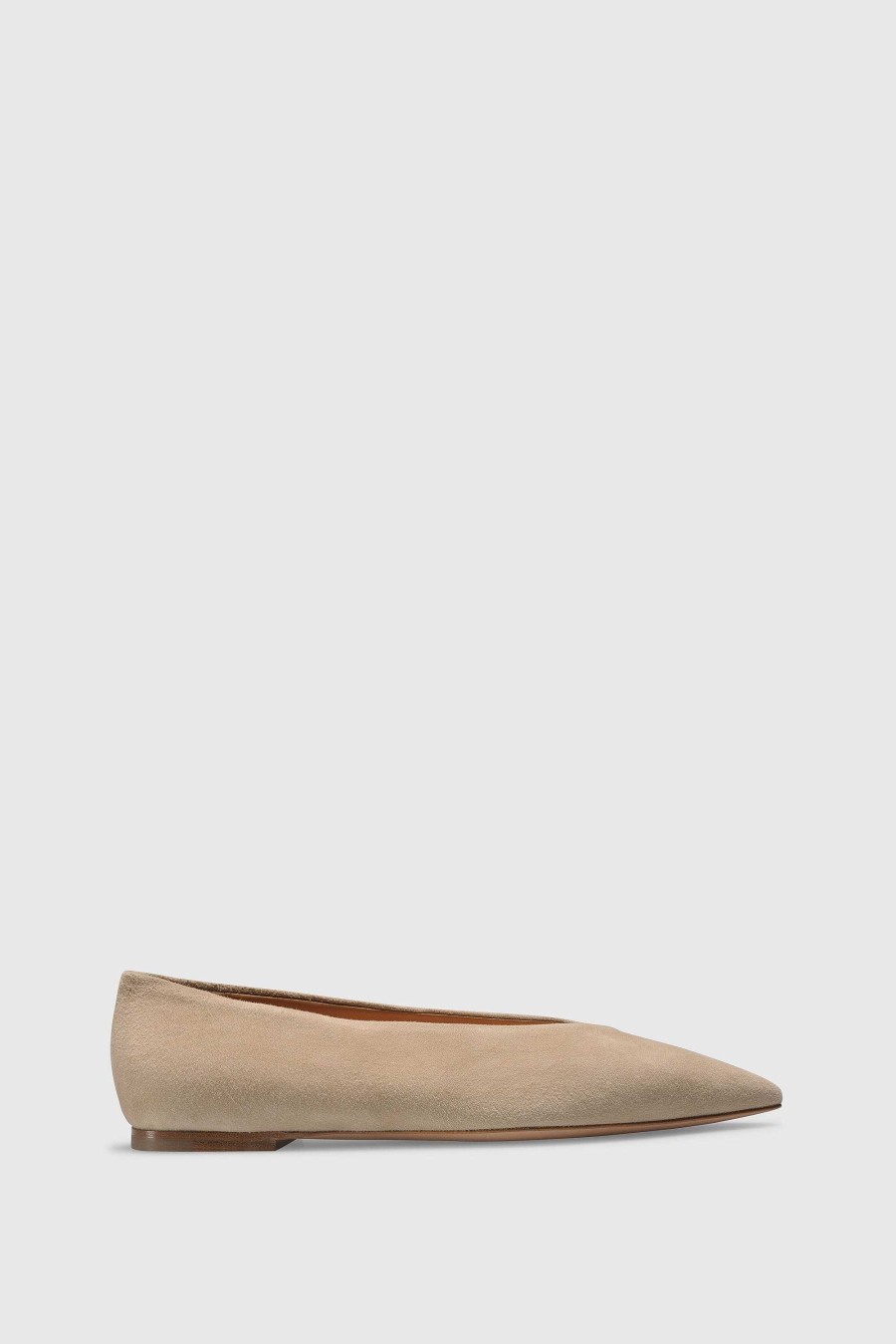 Unützer Ballerina9342 Light Taupe Suede | Ballerinas