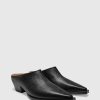 Unützer Cowboy Mule 9255 Black Lizard Printed | Mules & Loafer Mit Absatz