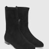 Unützer Stiefelette 7336 Black Suede | Booties