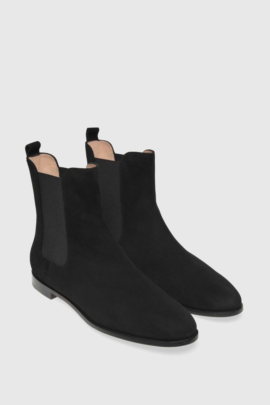 Unützer Stiefelette 999 Black Suede | Booties