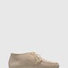 Unützer Stiefel U300 Latte Velor Raffia | Booties