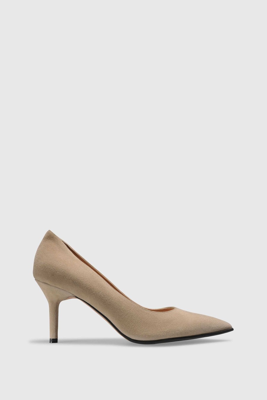 Unützer Pump 9348 Light Taupe Suede | Pumps