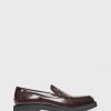 Unützer Loafer 9014 Brushed Bordeaux | Loafer