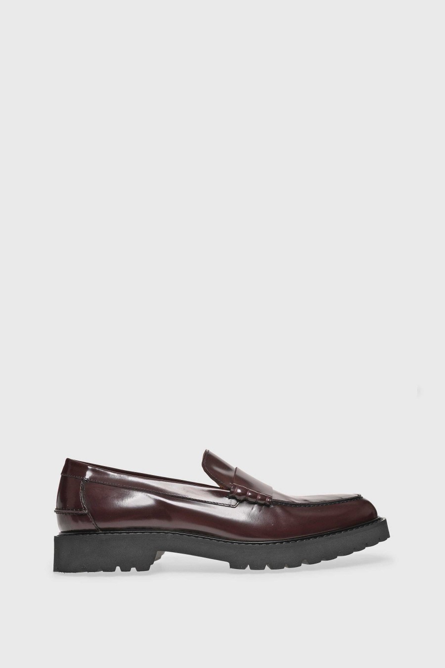 Unützer Loafer 9014 Brushed Bordeaux | Loafer