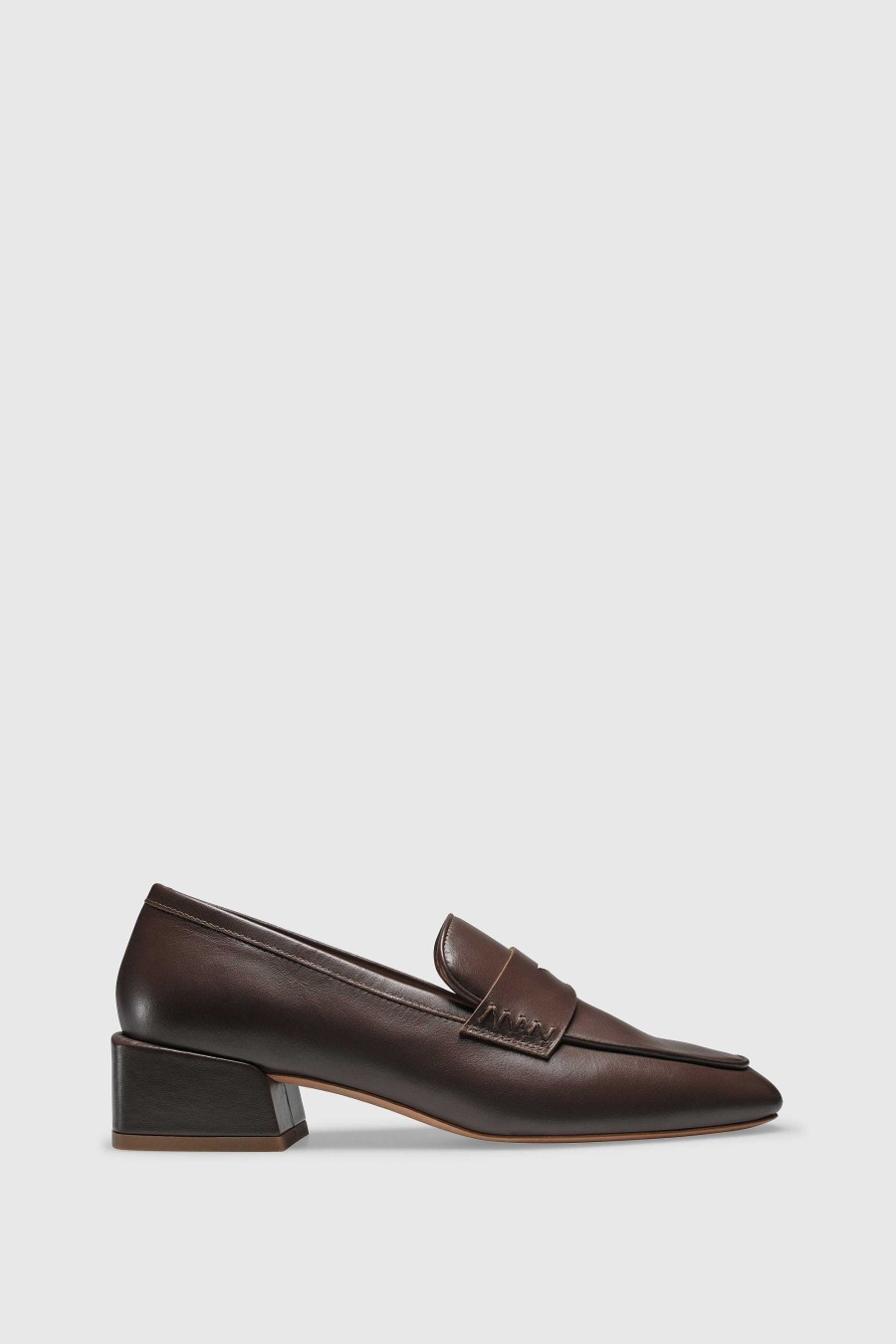 Unützer Loafer 9321 Tobacco Calf | Mules & Loafer Mit Absatz