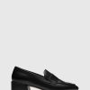 Unützer Loafer 9321 Nero Vitello | Loafer