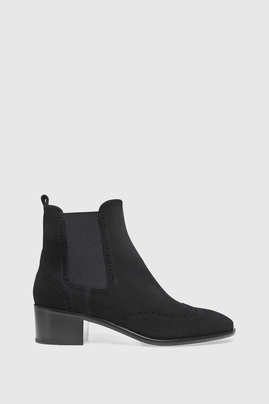 Unützer Stiefelette 7471 Black Suede | Booties