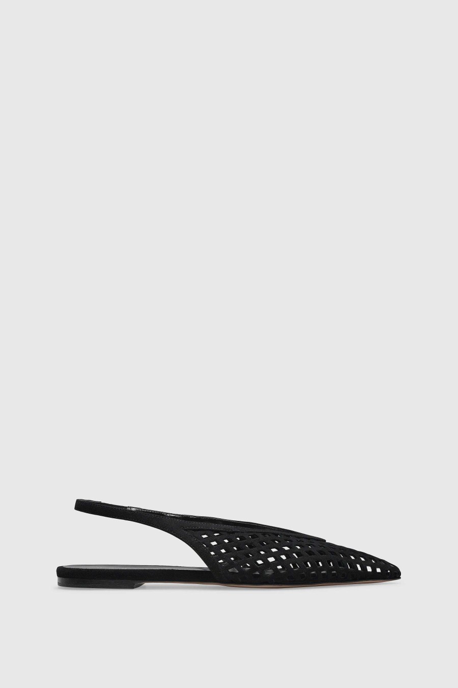 Unützer Slingback 9422 Camoscio Black | Slingbacks