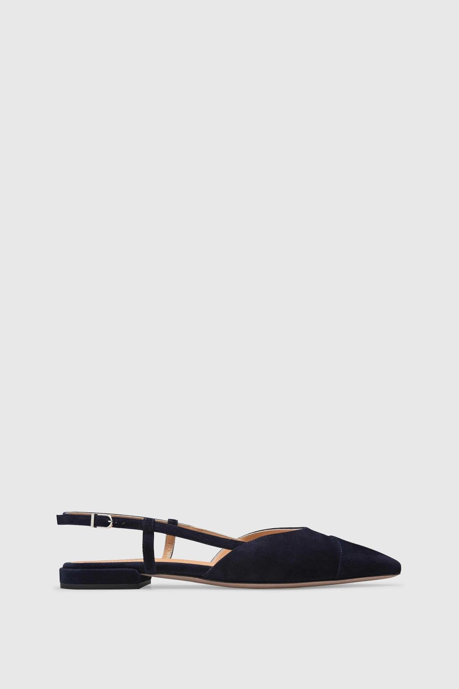 Unützer Sandal 8667 Black Nappa | Slingbacks