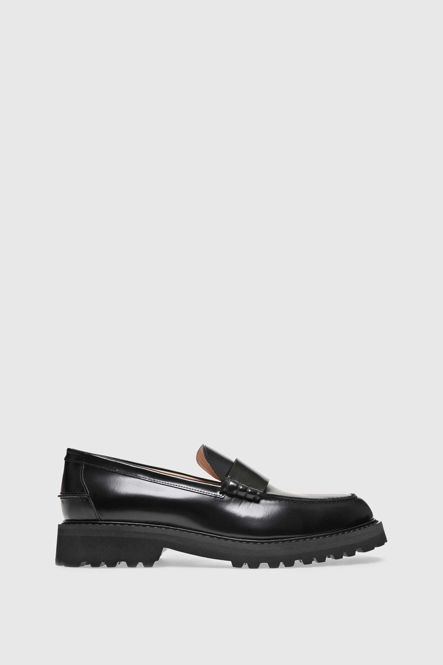 Unützer Loafer 9014 Brushed Black | Loafer