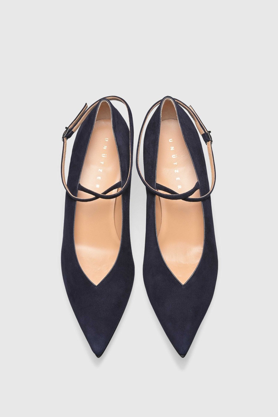 Unützer Pump 9406 Navy Suede | Pumps