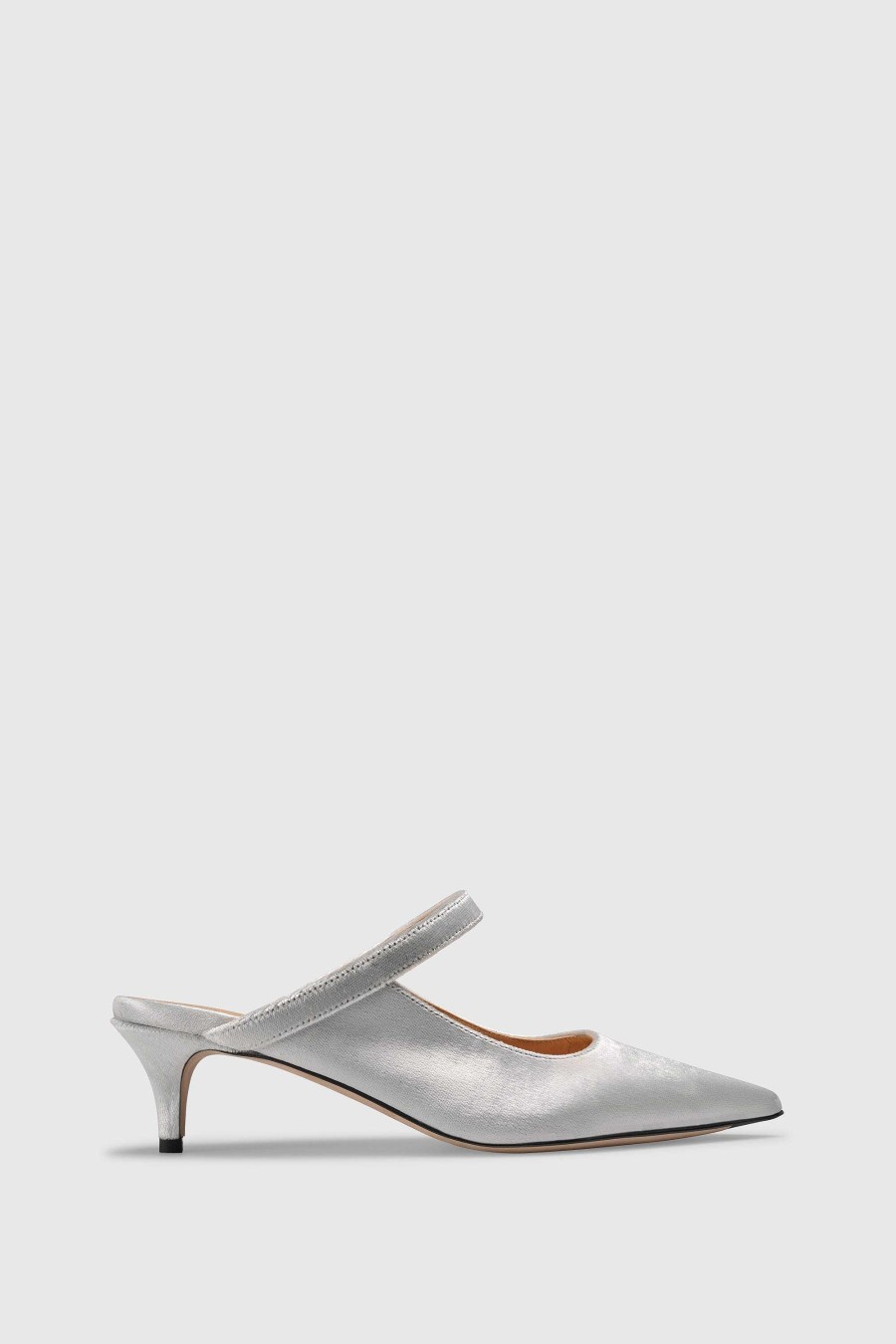 Unützer Pump 9359 Velvet Silver | Pumps