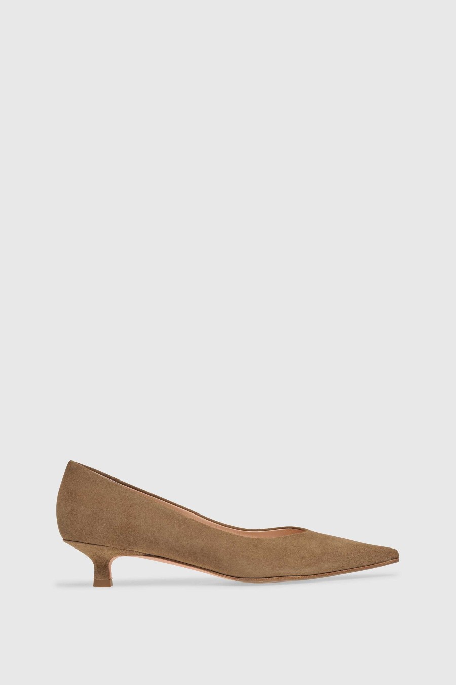 Unützer Pump 9207 Taupe Suede | Pumps