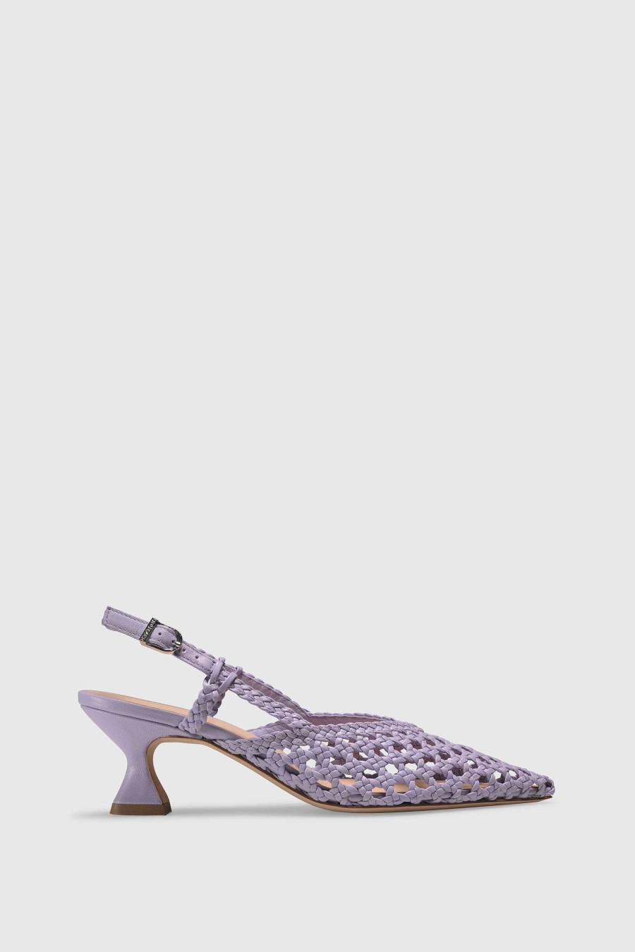 Unützer Slingback Pump 9329A Purple Nappa | Slingbacks