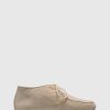 Unützer Stiefelette U300 Chocolate Velor Raffia | Booties