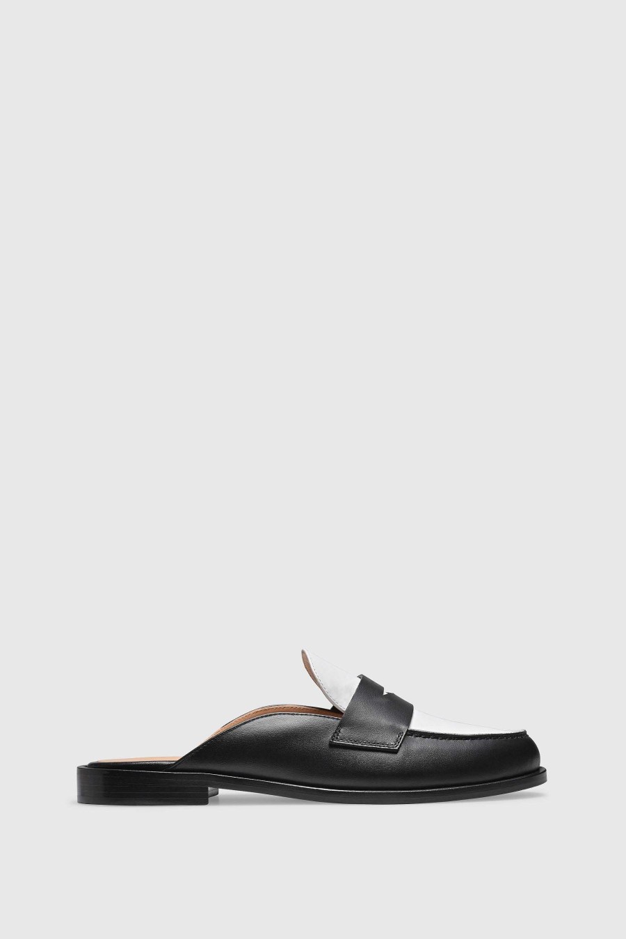 Unützer Loafer Mule 9408 Calf Black | Mules