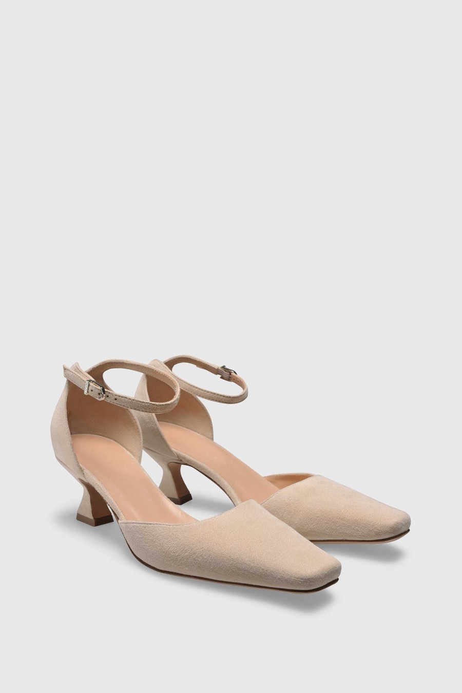 Unützer Pump 9316 Macadamia Suede | Pumps