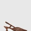 Unützer Slingback Pump 9329A Navy Nappa | Slingbacks