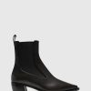 Unützer Stiefelette 9346 Black Calf | Booties