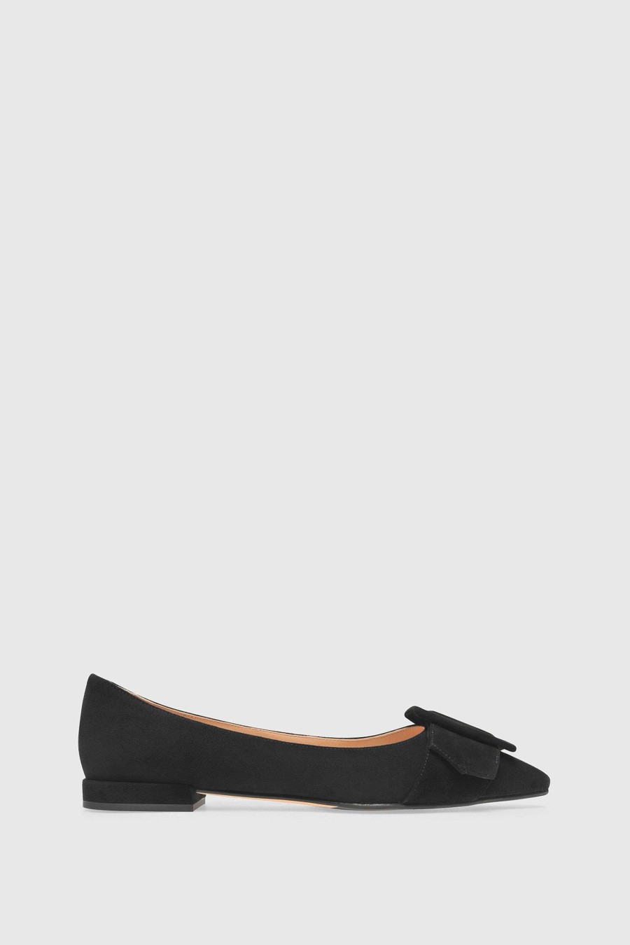 Unützer Ballerina 8212 Black Suede | Ballerinas