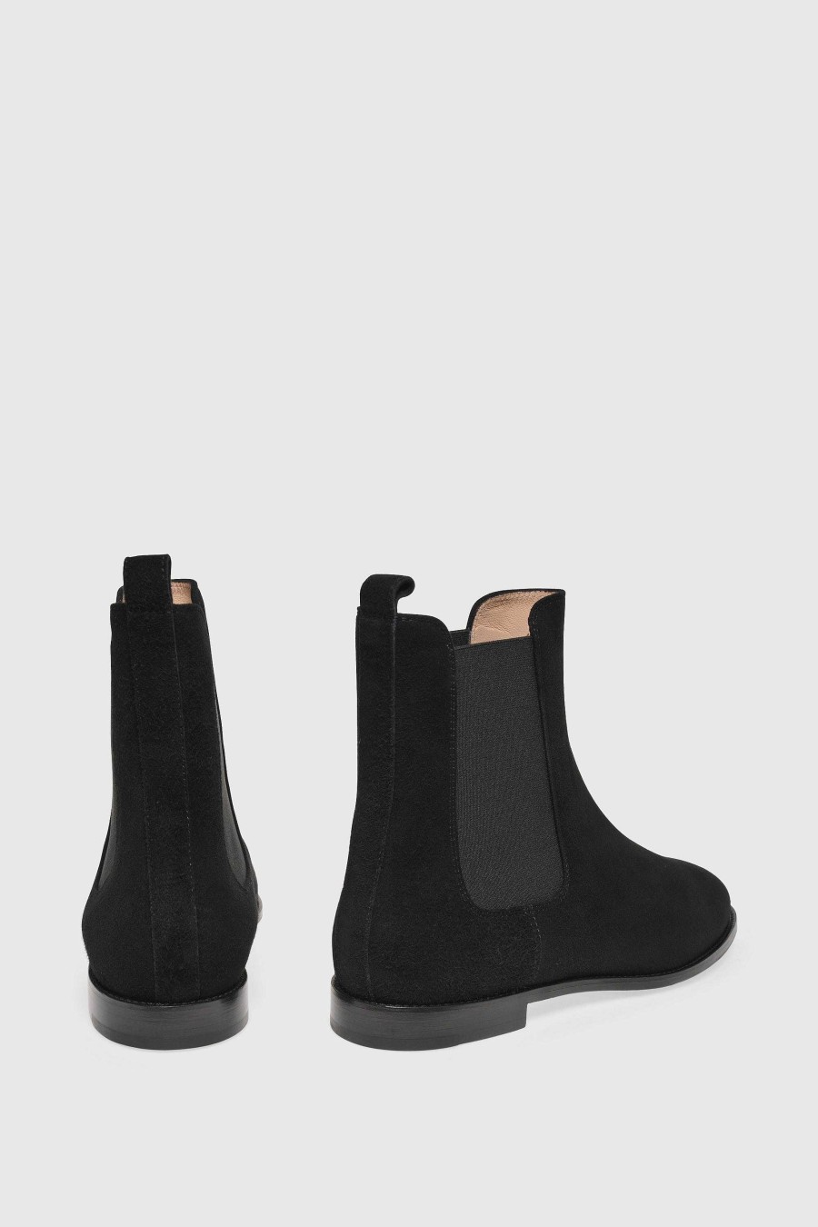 Unützer Stiefelette 999 Black Suede | Booties