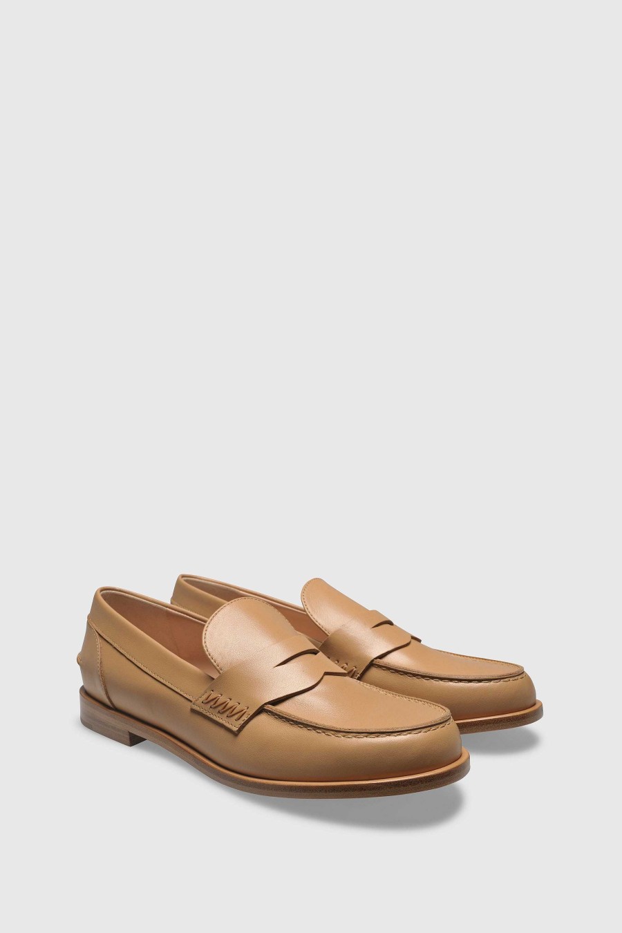 Unützer Loafer 9250 Vitello Champagne | Loafer