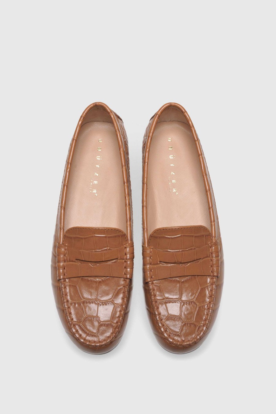 Unützer Loafer 1490 Nocciola Coccostampato | Loafer