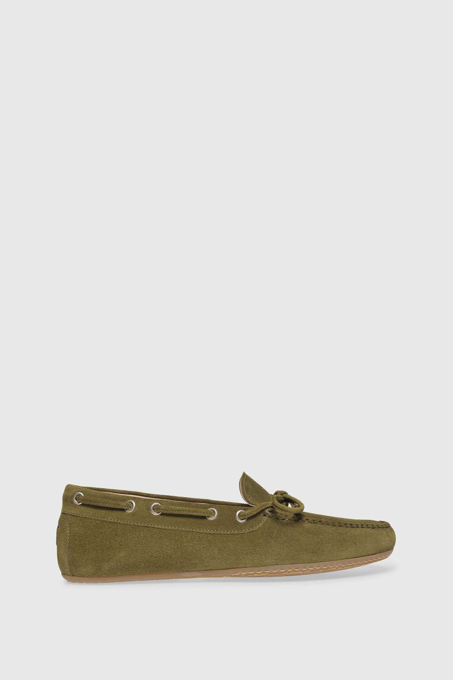 Unützer Loafer U102 Green Velours | Loafer